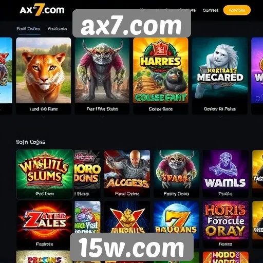 Exploração das características de jogos disponíveis em ax7.com